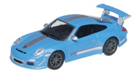 Schuco 452682608 - H0 - Porsche 911 GT3 RS 997 - hellblau